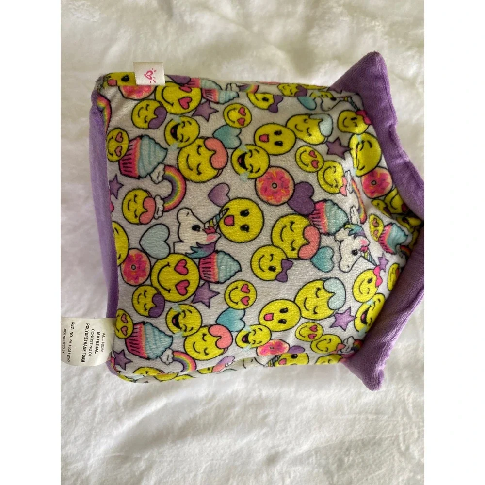 Justice Emoji Pet House Small Purple Unicorn Donut Rainbow Kawaii Y2K Style